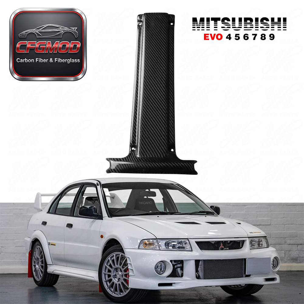 High Quality Carbon Fiber Engine Plug Cover for Lancer Evolution 4-8 4G63 CT9A — 2