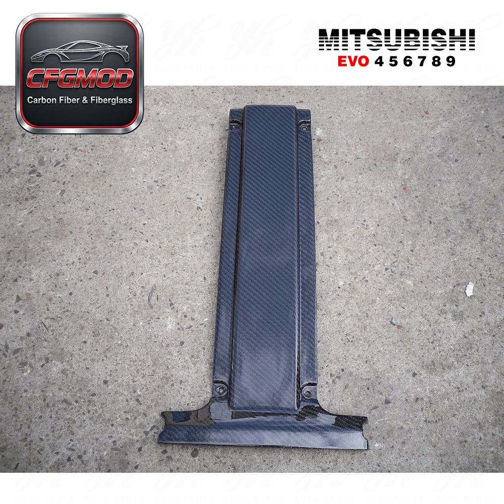 High Quality Carbon Fiber Engine Plug Cover for Lancer Evolution 4-8 4G63 CT9A — 10