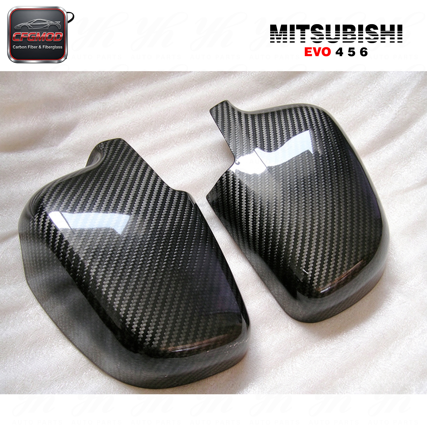 For Evolution EVO 4 5 6 Style Mirror Cover (2pcs) — 9