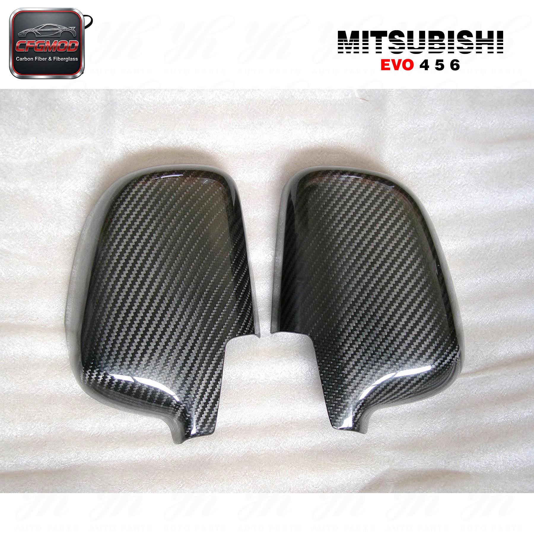 For Evolution EVO 4 5 6 Style Mirror Cover (2pcs) — 10