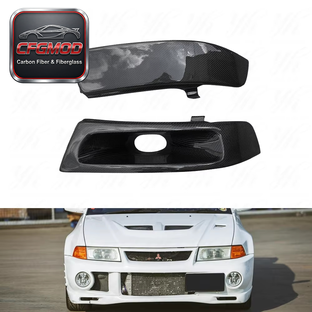 For Lancer EVOLUTION 6 EVO 6 AIR INTAKE REPLACEMENT (LHS) Carbon Fiber — 2