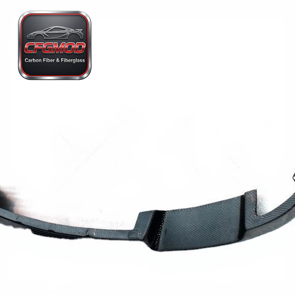 Carbon Fiber OEM Style Front Lip Splitter Black Fit for CF 1993-1996 Evolution EVO 1-3 — 1