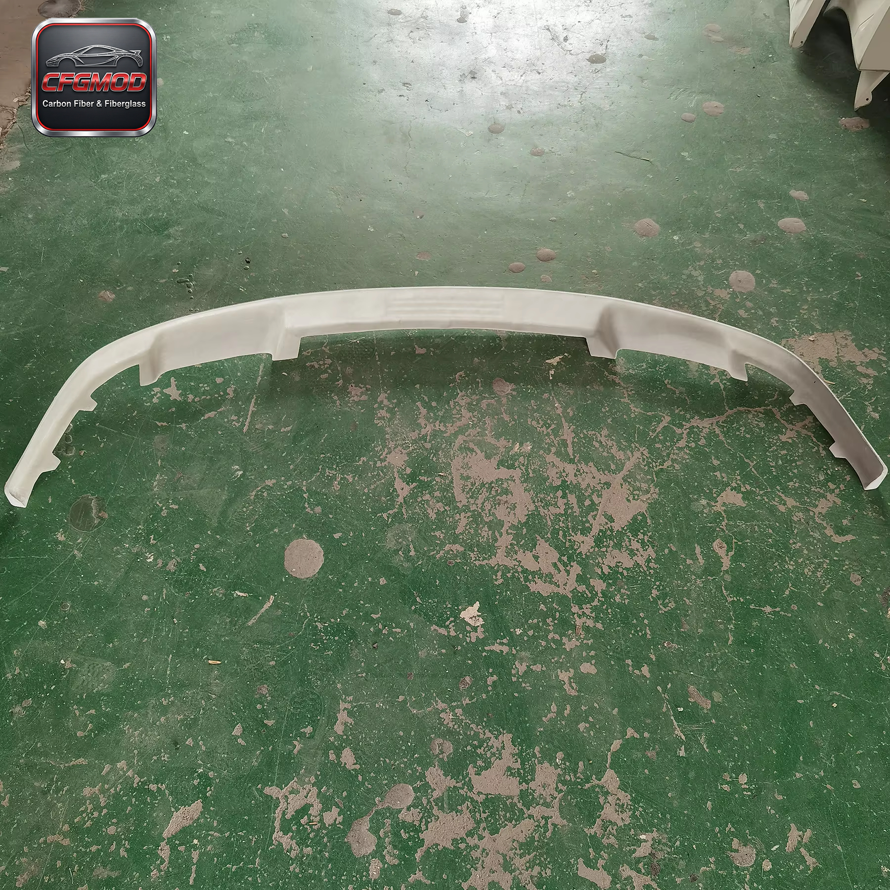 Glass Fiber OEM Style Front Lip Splitter White Fit for CF 1993-1996 Evolution EVO 1-3 — 4