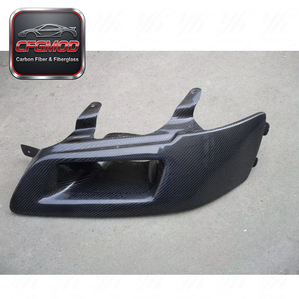 For Mitsubishi EVO 7 8 9 Step Bar Air Intake Replacement LHS Carbon Fiber Black — 5