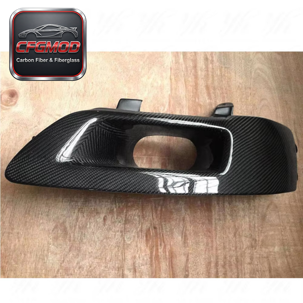 For Mitsubishi EVO 7 8 9 Step Bar Air Intake Replacement LHS Carbon Fiber Black — 6