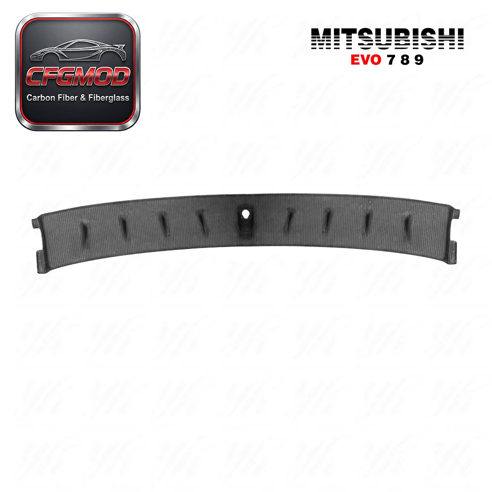 Black Carbon Fiber Rear Roof Spoiler Wing for 2001-2007 Lancer Evolution EVO 7 8 9 Vortex Air Generator Brand — 4