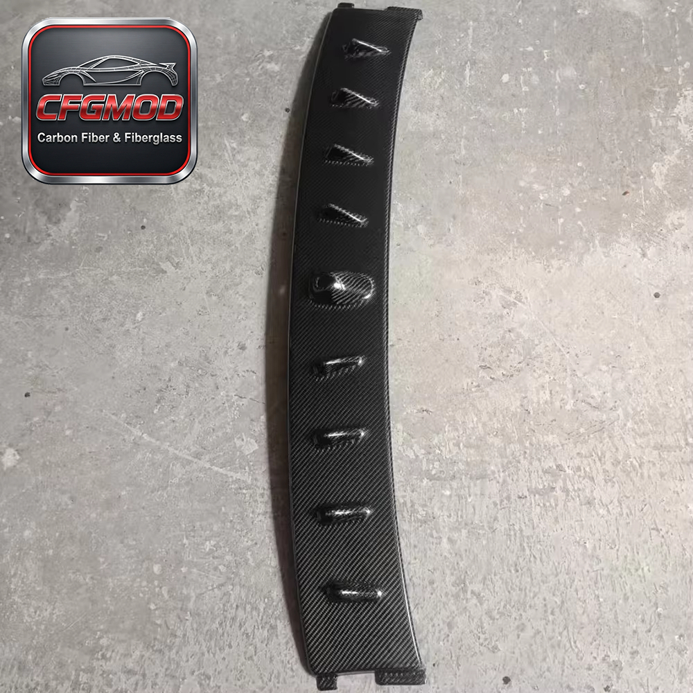 Black Carbon Fiber Rear Roof Spoiler Wing for 2001-2007 Lancer Evolution EVO 7 8 9 Vortex Air Generator Brand — 6