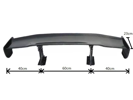 CF Carbon Fiber GT Rear Spoiler Wing for Evolution EVO 7 8 9 VS 140 cm — 1