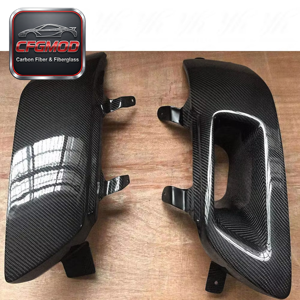 Glossy Carbon Fiber Rear Headlight Covers LHS RHS Lamp Shell for Mitsubishi Lancer Evolution EVO 7 8 9 VII VIII IX CT9A Pair — 6