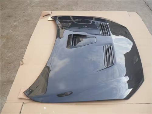 New Lancer EVO 10 OEM Style Carbon Fiber Hood/Bonnet with 3K Twill Weave High Gloss Finish 100% Fitment — 2