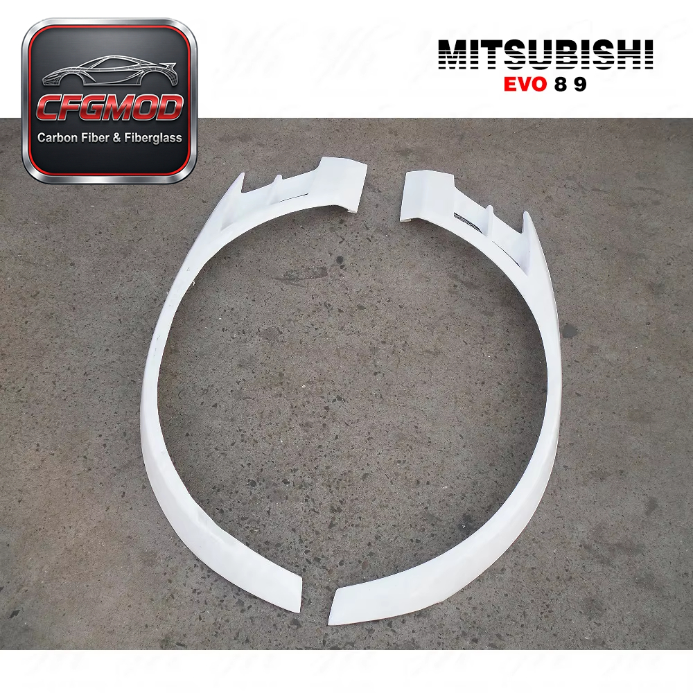 For Evolution EVO 8-9 VC Style Glass Fiber Front Fender FRP — 7