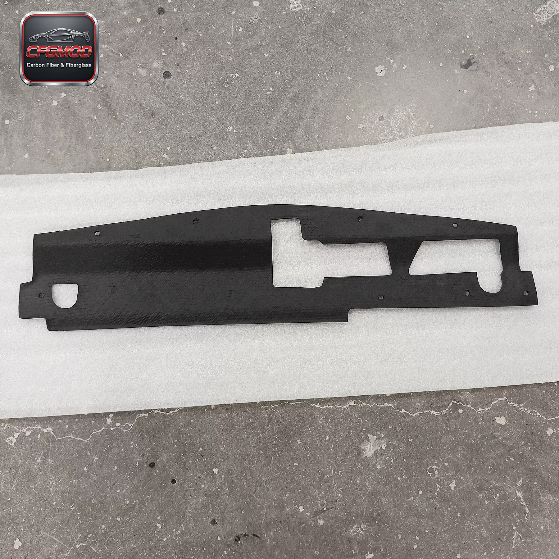 Glossy Carbon Fiber Radiator Cooling Plate Air Diversion Panel for Mitsubishi Lancer Evolution EVO 8 VIII CT9A Tuning — 6