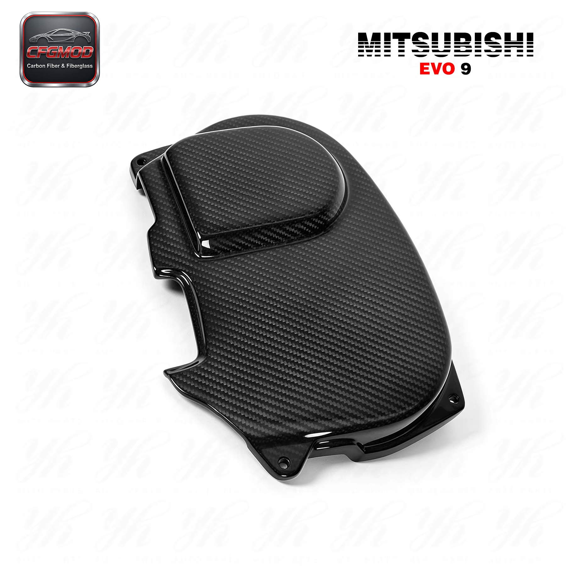 For 2006-2007 Lancer Evolution 9 EVO 9 Cam Cover Carbon Fiber CF — 2