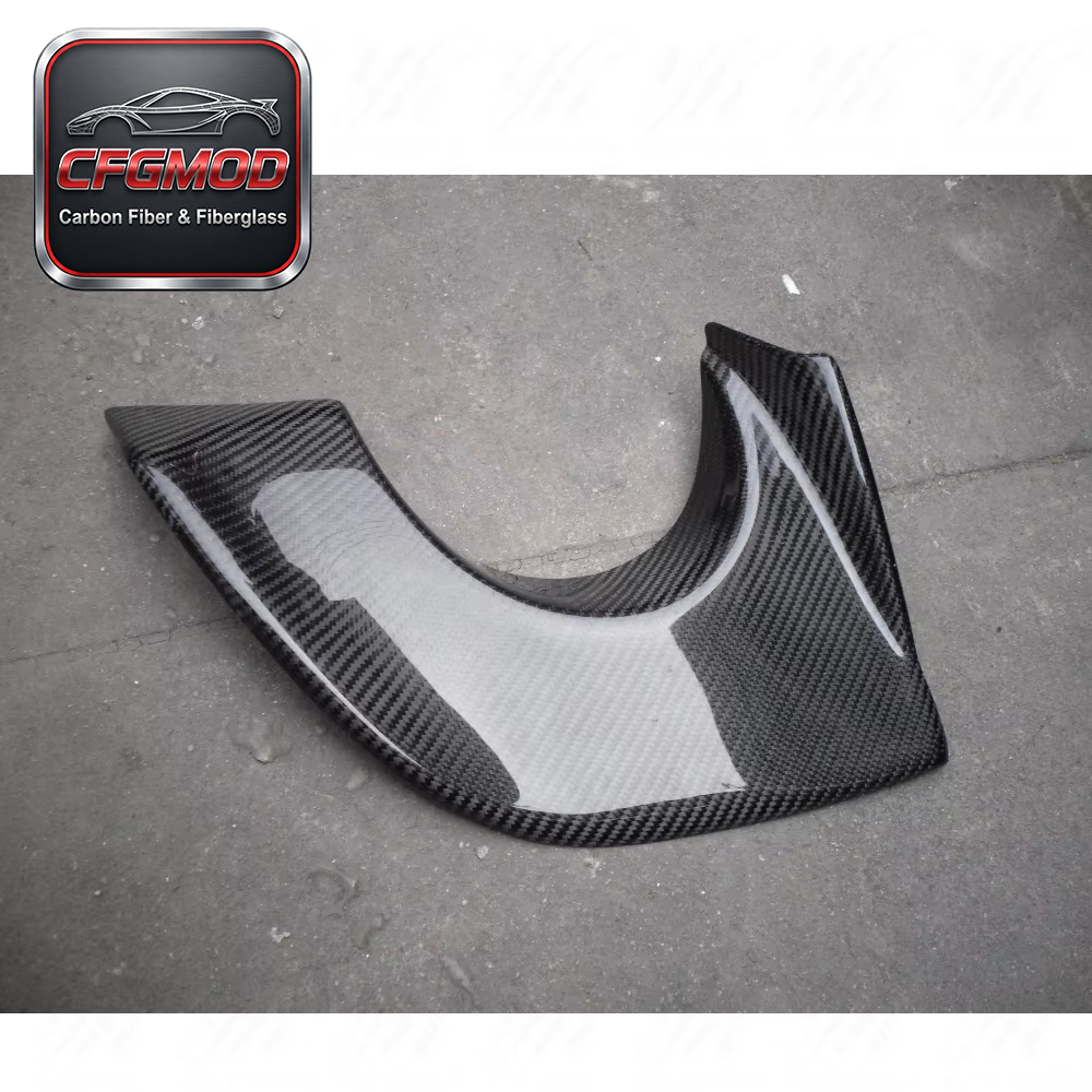 FOR Lancer Evolution 9 JM High Quality New Carbon Fiber Exhaust Heat Shield Black Easy Installation (Fits OEM Rear Bumper) — 6