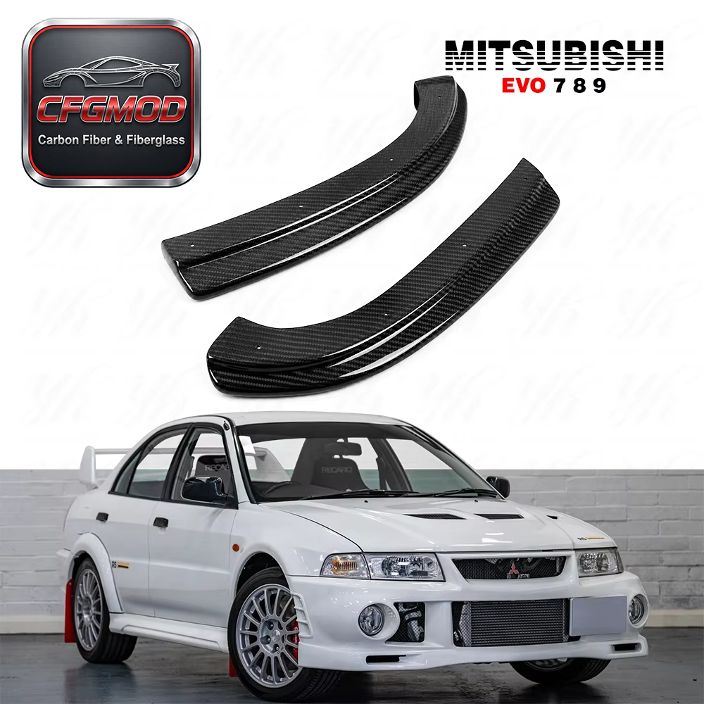 For Evolution EVO 7 8 9 MR-Style Rear Bumper Extension — 1