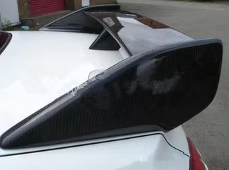 For 1995-2000 FTO Version-R Style Carbon Fiber Rear Spoiler Wing — 5