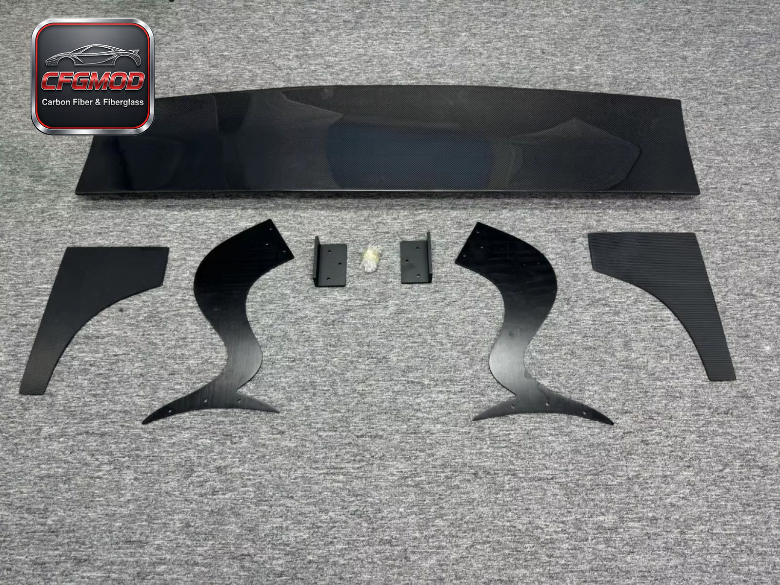 Carbon Fiber R Design GT Rear Wing Spoiler for Ford Mustang 2015-2023 Modification Accessories — 6