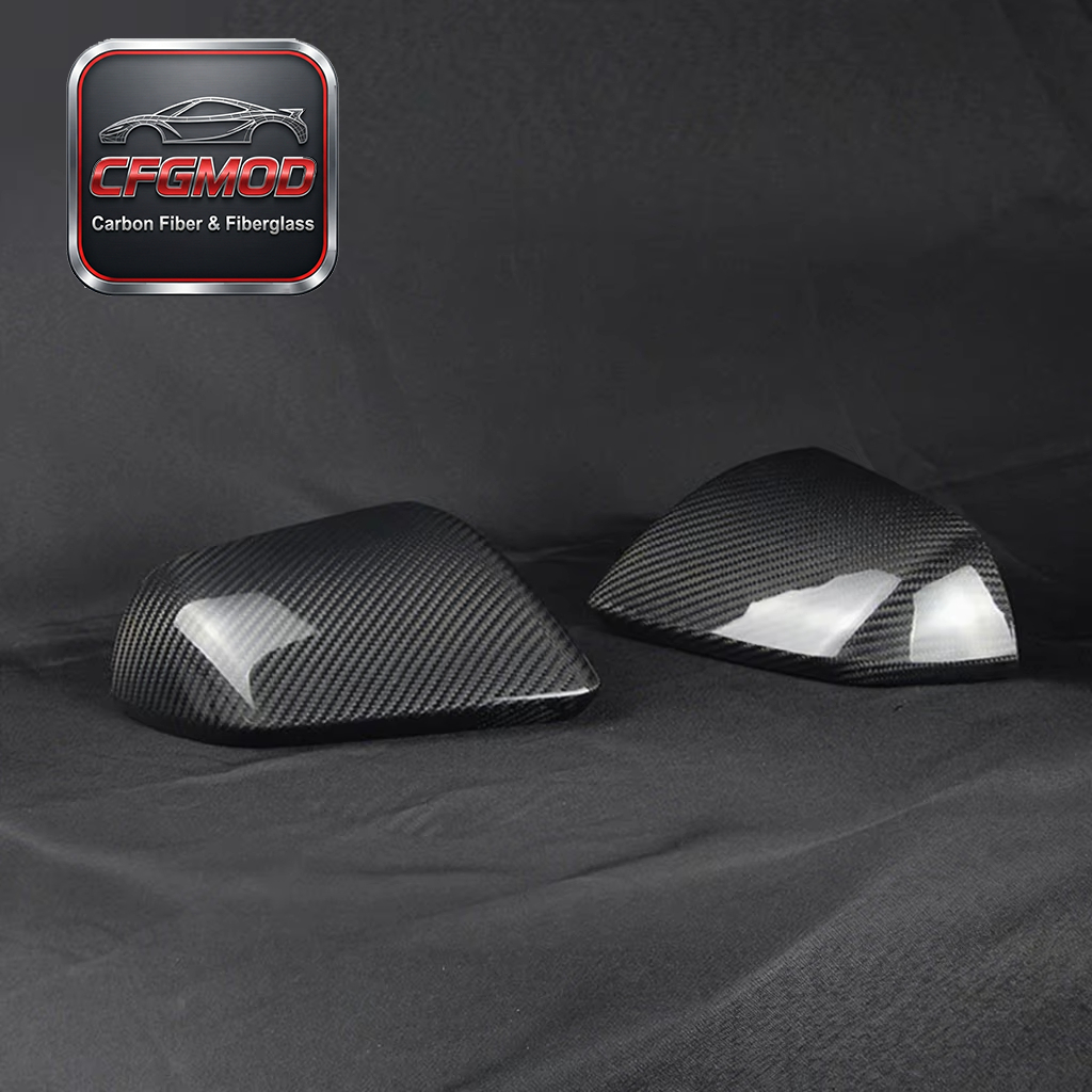 Cross-Border Best-Selling Mustang 15 Present US Specification OLIVER Fitment Rearview Mirror Covers Car Exterior Carbon Fiber — 1