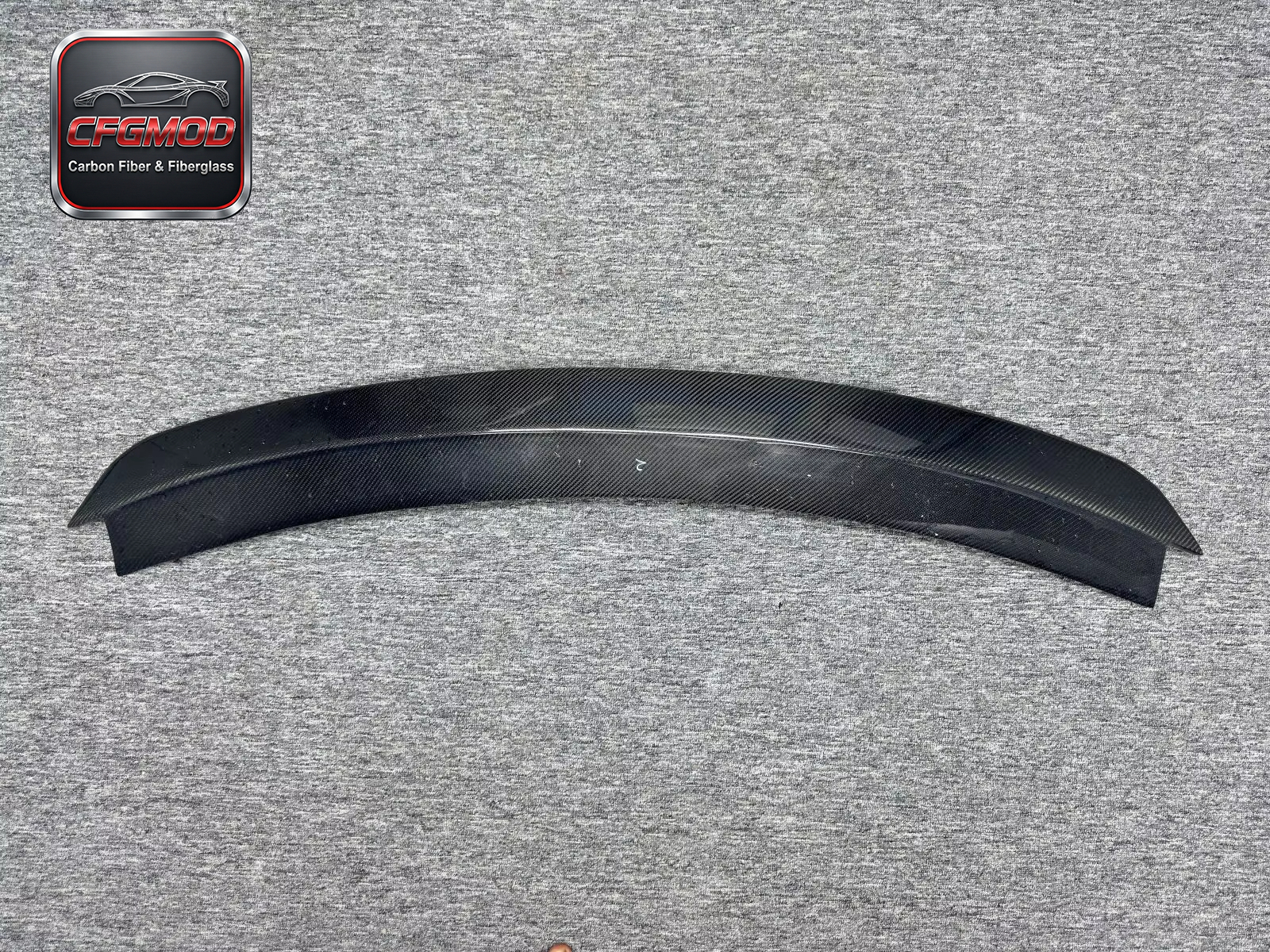 RTR Style Carbon Fiber Rear Trunk Spoiler Wing for 2015-2023 Ford Mustang Tuning Parts — 5