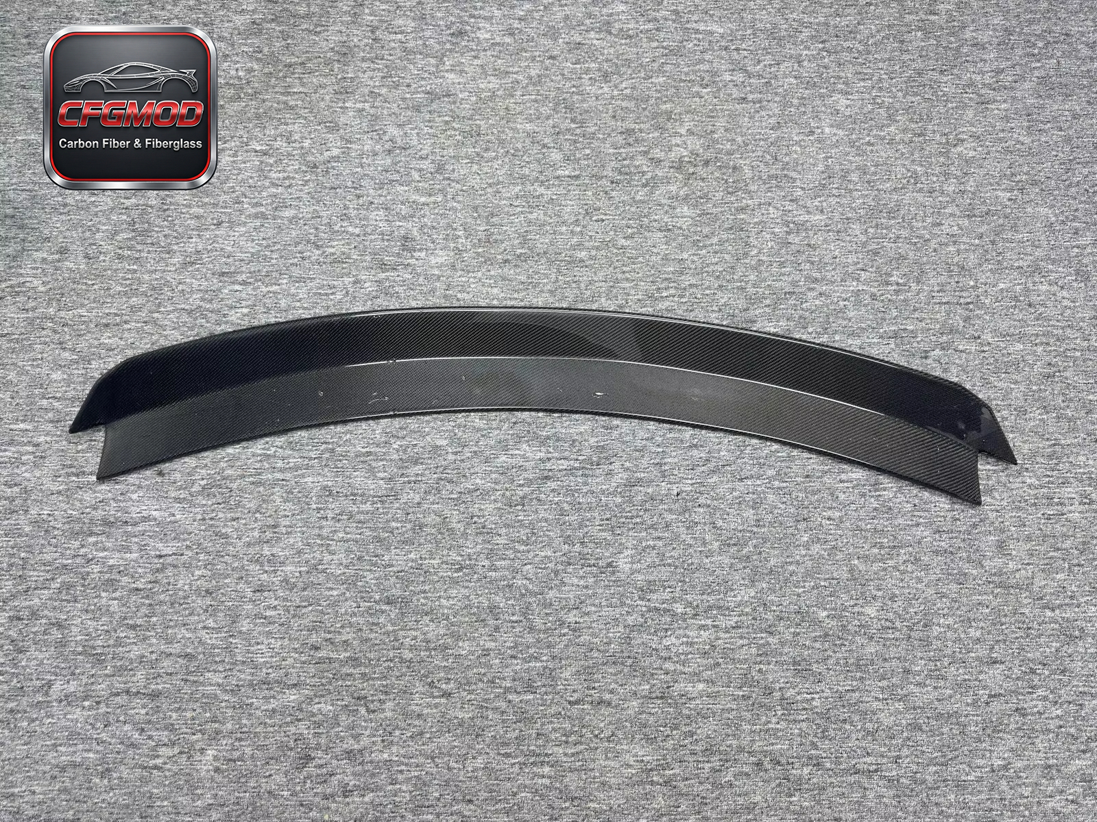 RTR Style Carbon Fiber Rear Trunk Spoiler Wing for 2015-2023 Ford Mustang Tuning Parts — 7