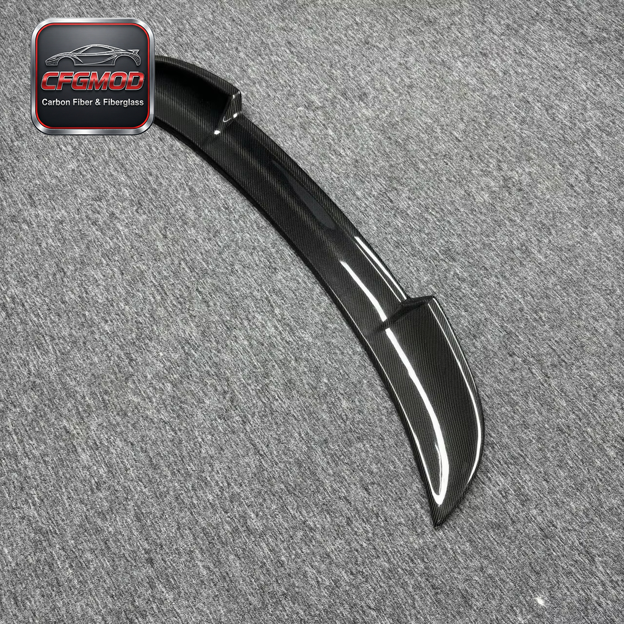Carbon Fiber MMD Design Rear Decklid Lip Spoiler for Ford Mustang 2015-2023 Modification Accessories — 4