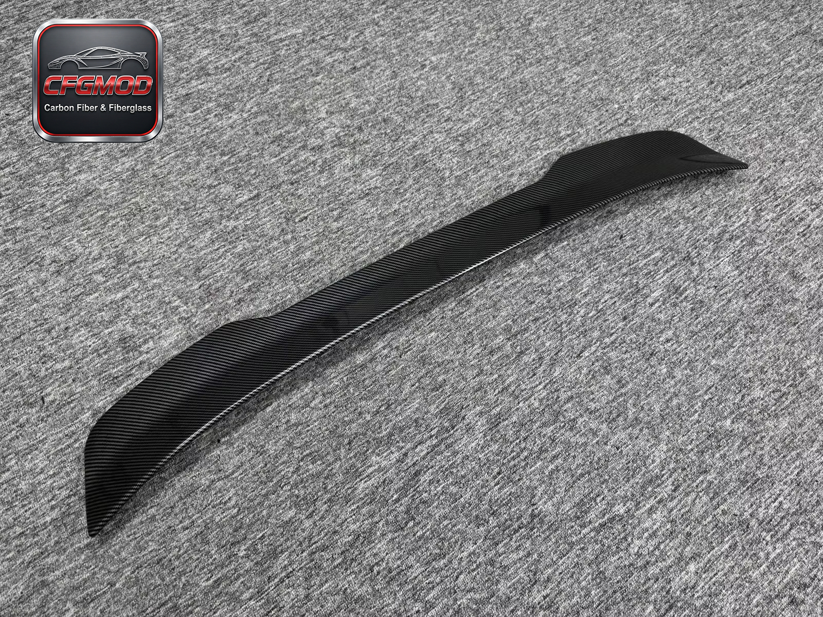 Dry Carbon Fiber Rear Windshield Roof Visor Spoiler for Ford Mustang 2015-2025 Accessories — 7
