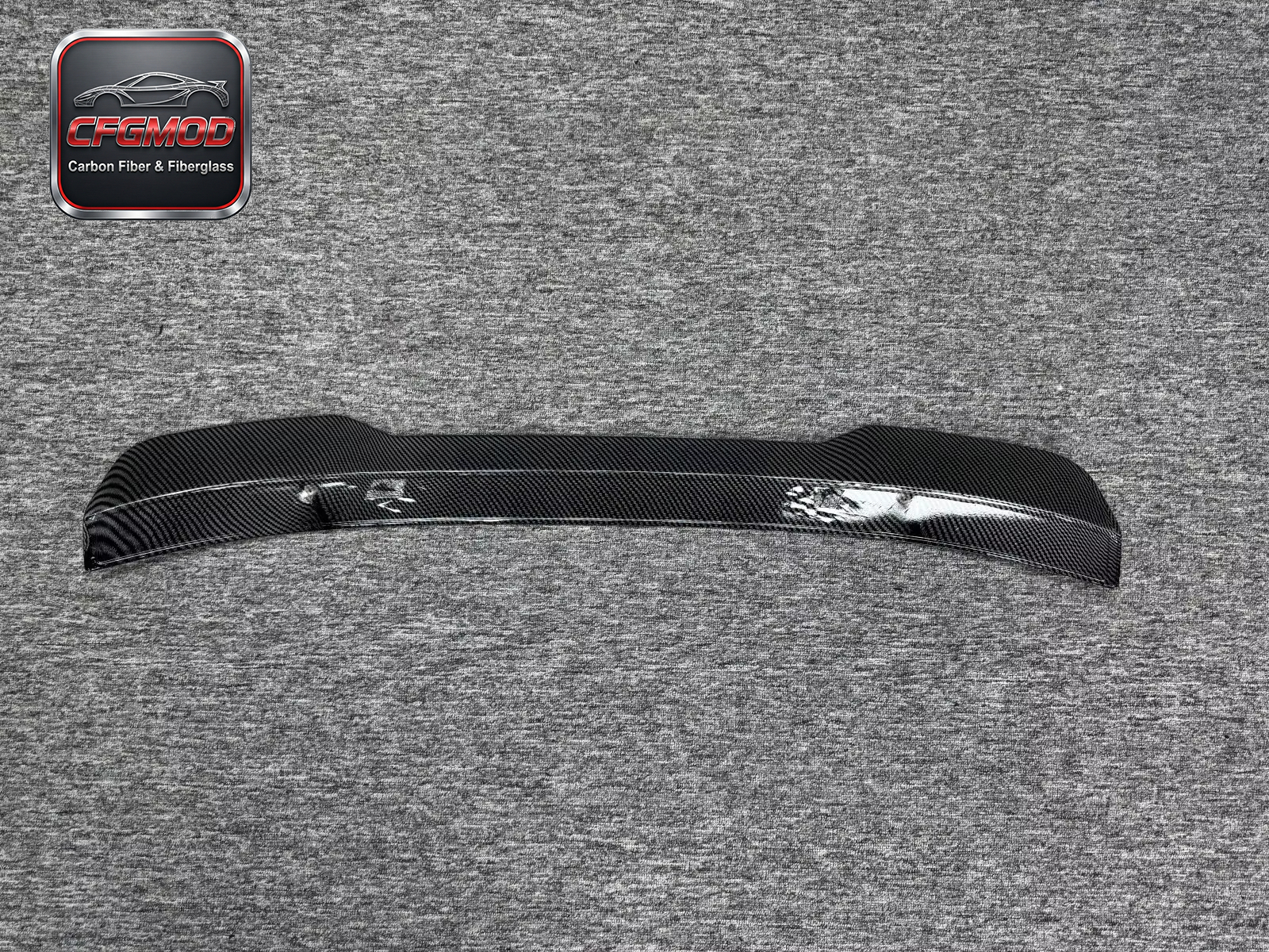 Dry Carbon Fiber Rear Windshield Roof Visor Spoiler for Ford Mustang 2015-2025 Accessories — 9