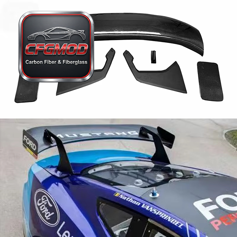 For Ford Mustang 2024+ Carbon Fiber Rear Wing Spoiler Aero — 1