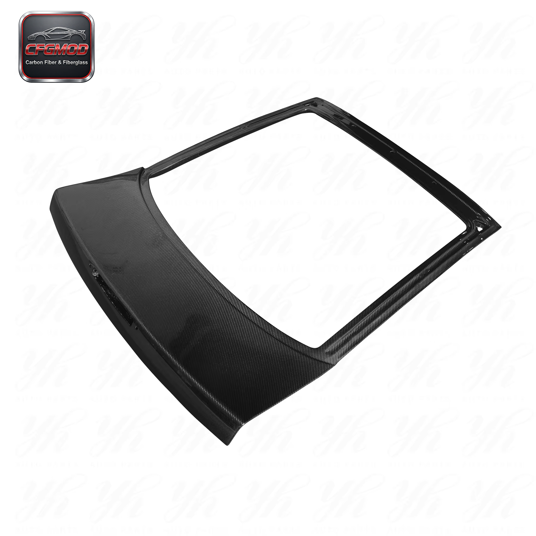 For 180SX OEM Carbon Fiber Rear Trunk Tailgate CF — 2