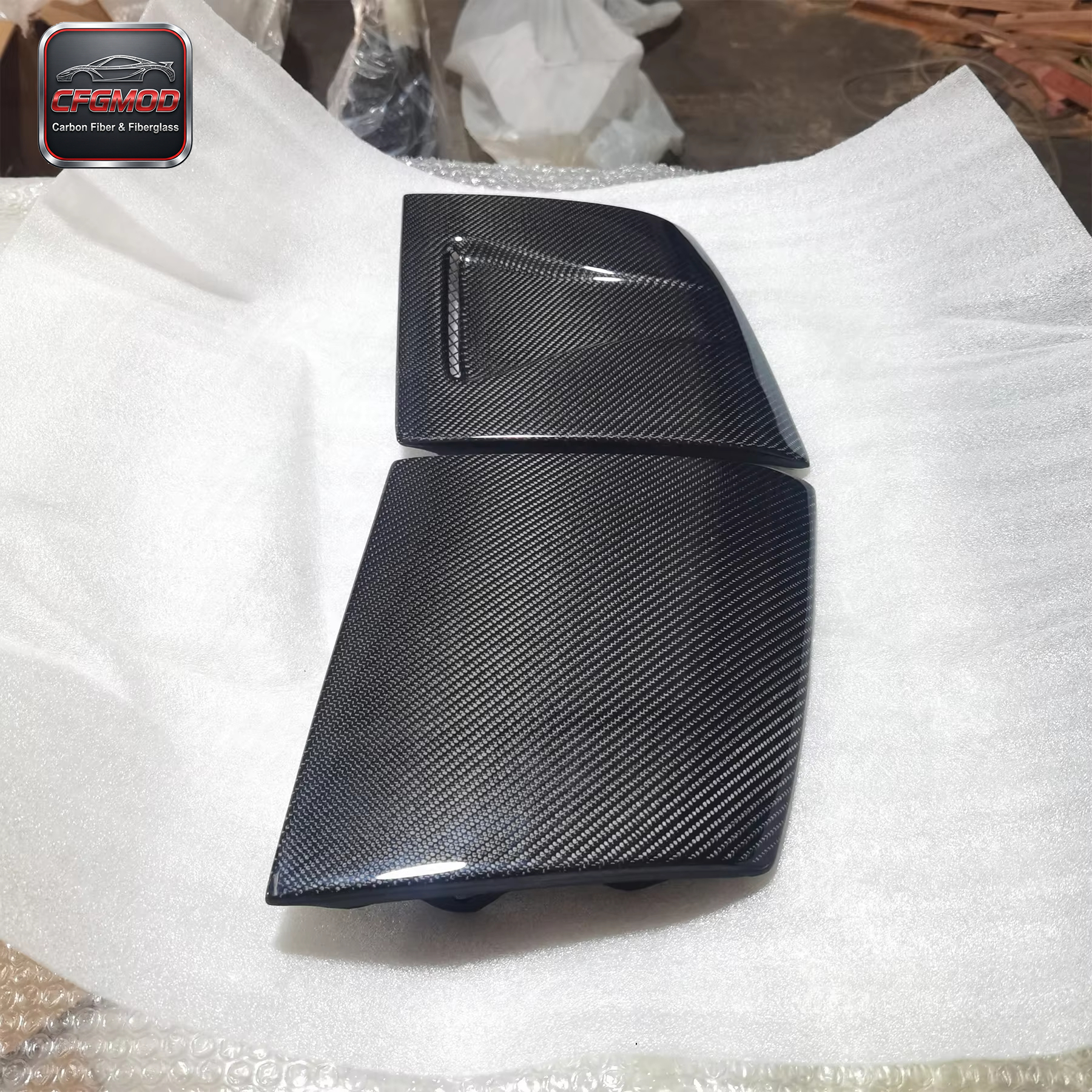 For 180SX OEM Carbon Fiber Headlight Cover — 6