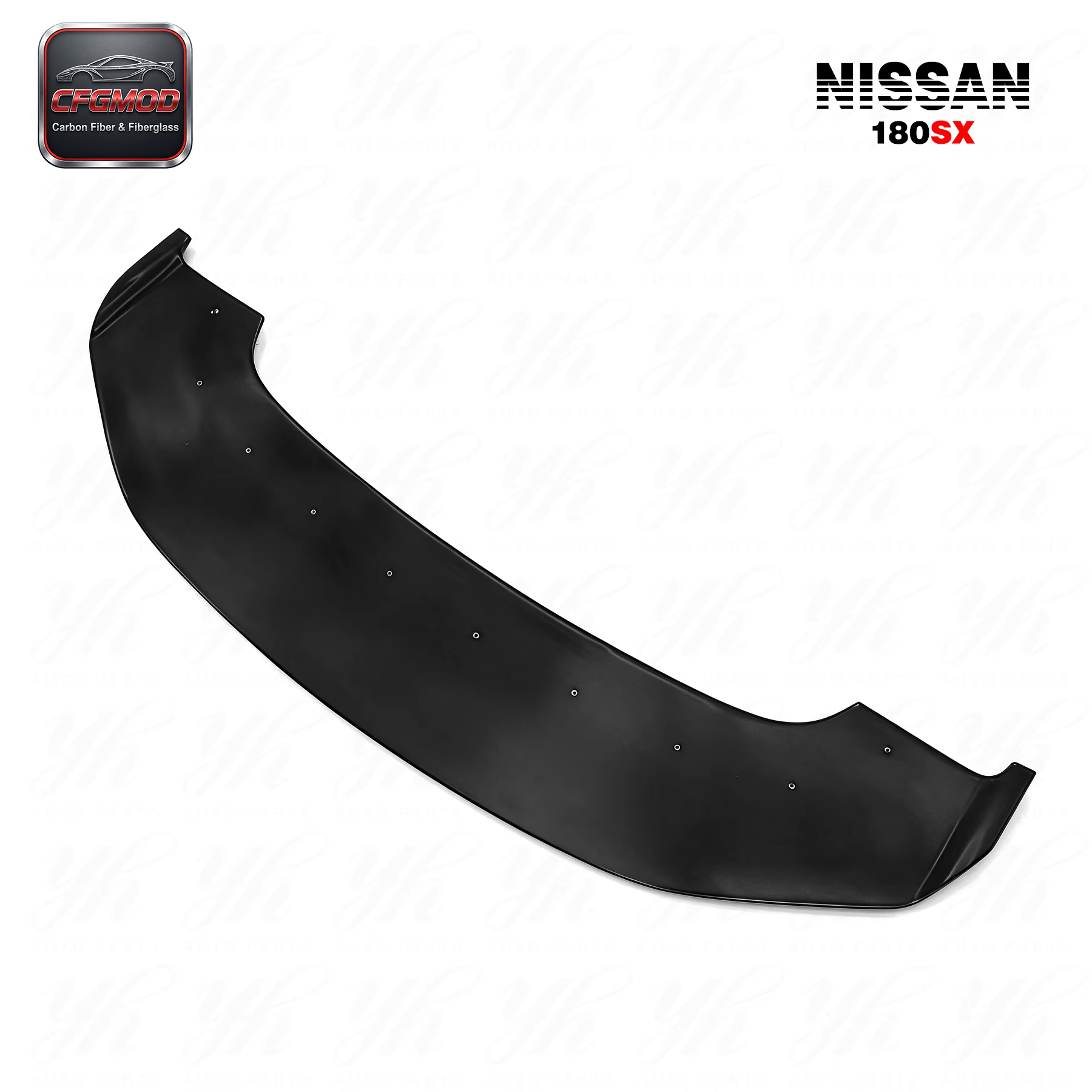 Glass Fiber FRP for Car Styling 1989-1994 180SX RPS13 RB Rocket Bunny RB V2 Front Bumper Lip Splitter — 4