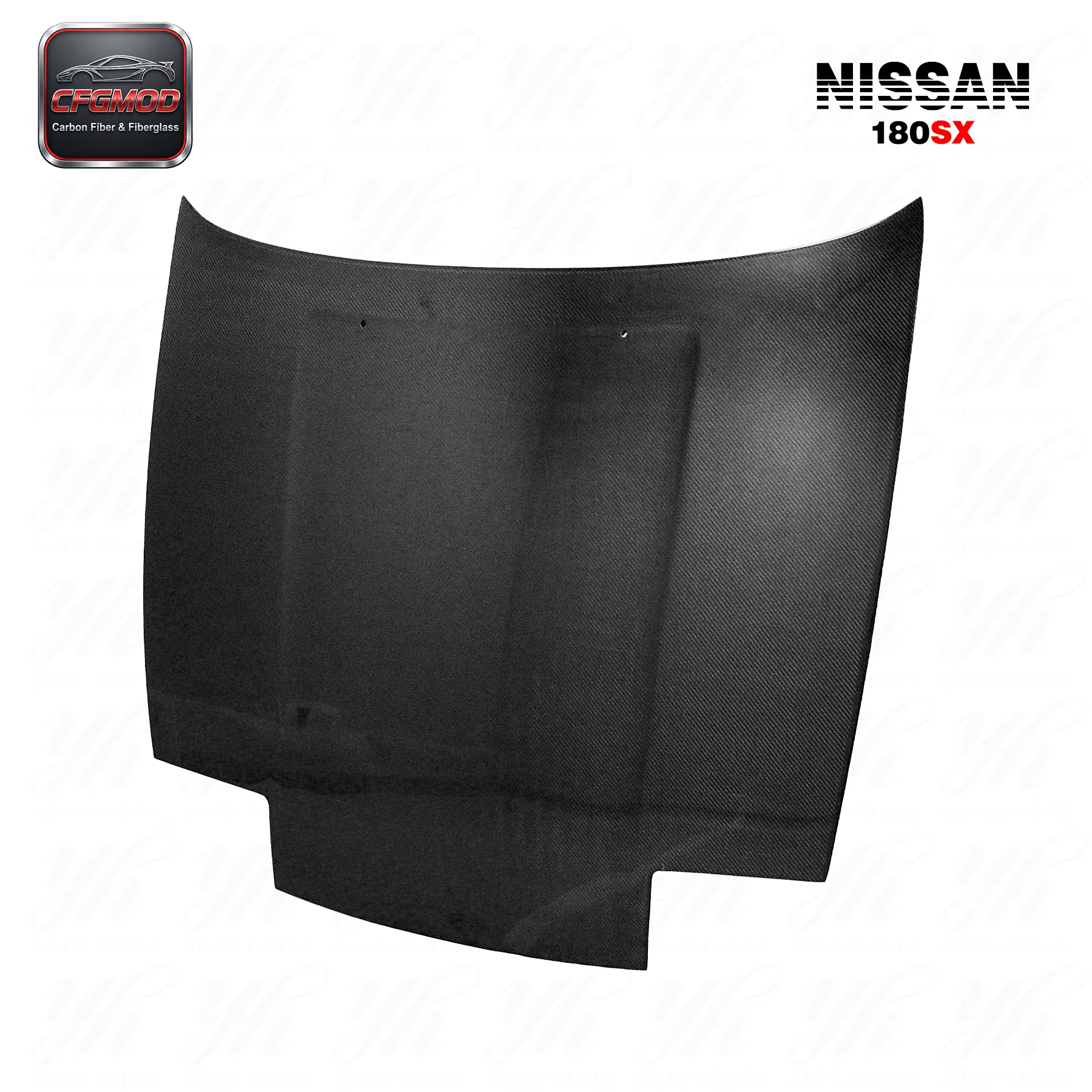 New 180SX OEM Style Carbon Fiber Front Hood-High Quality Easy Installation — 2