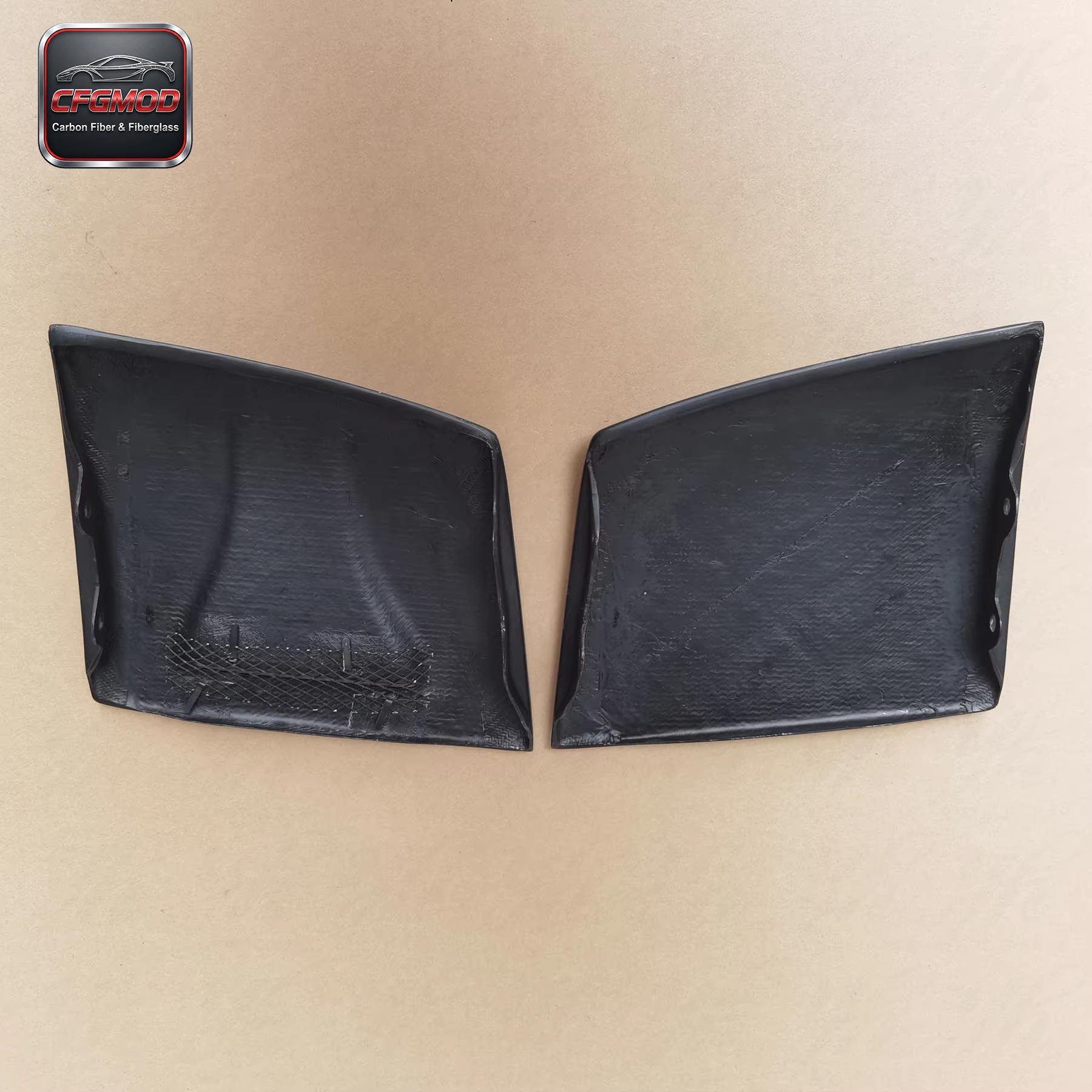 For 180SX CF Vented Headlight Cover Carbon Fiber CF — 5