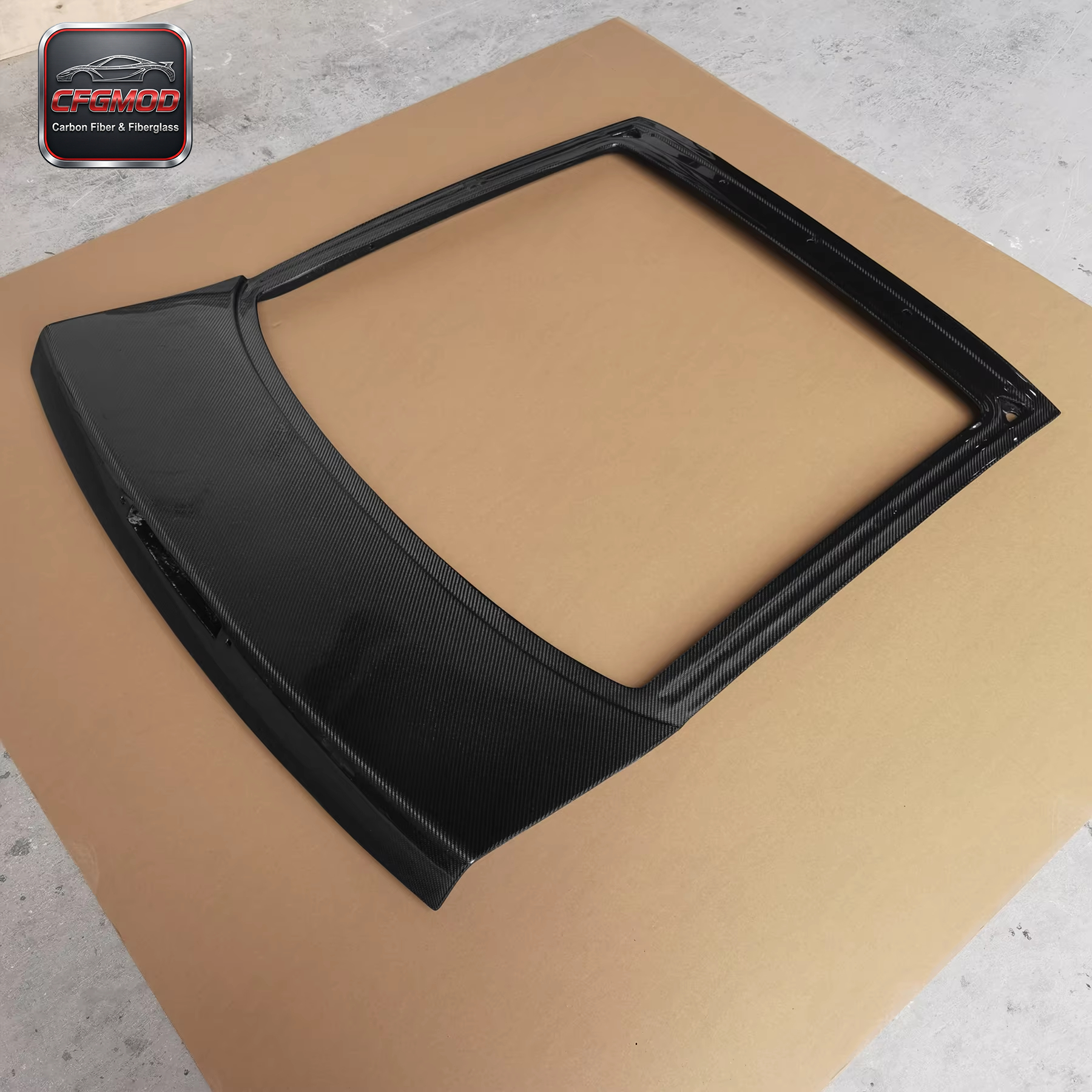 CF Carbon Fiber Black Bodykit for 180SX OEM Rear Trunk Tailgate 1996-1998 Brand — 7