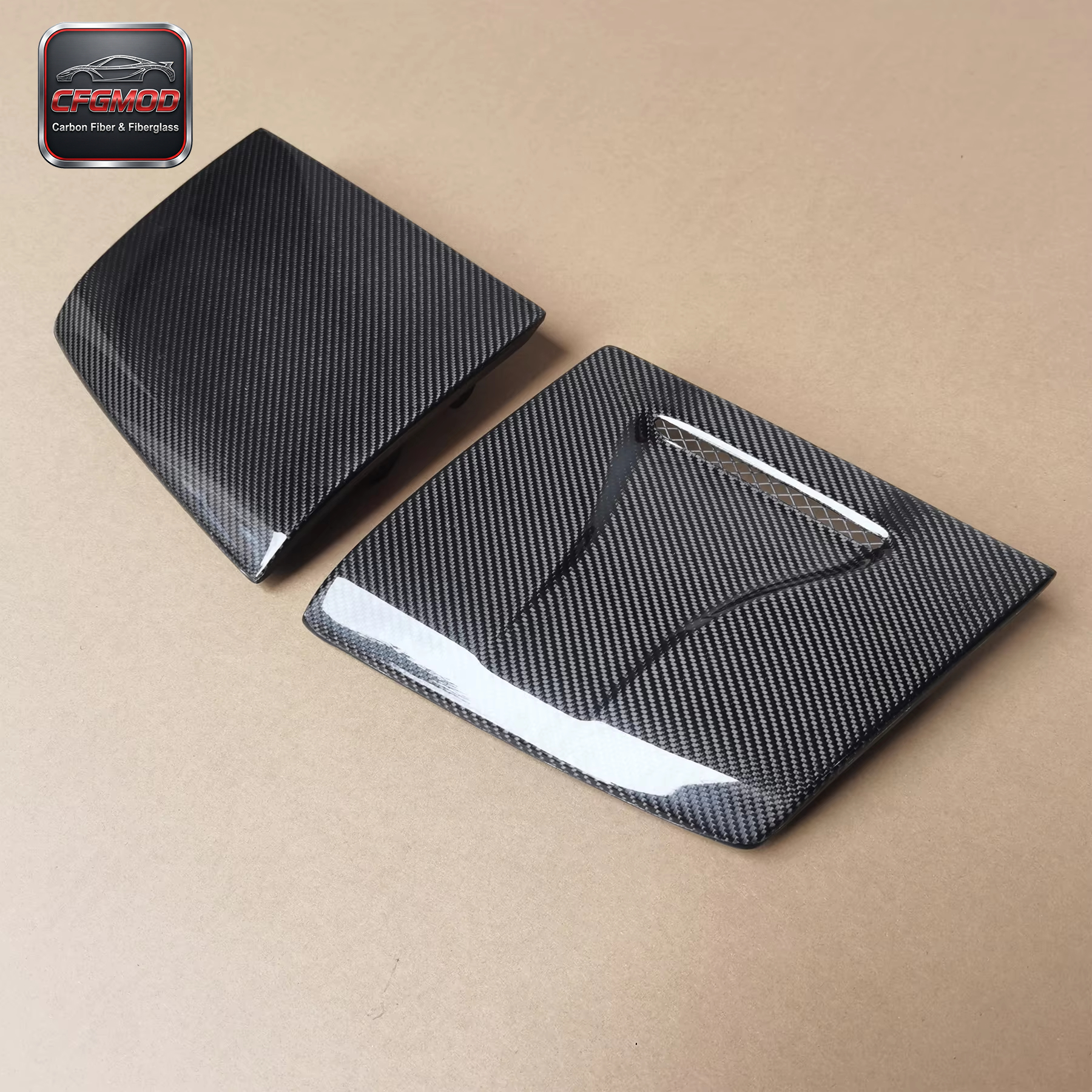 High Quality for for 180SX Vented Style Carbon Fiber Headlight Cover — 9