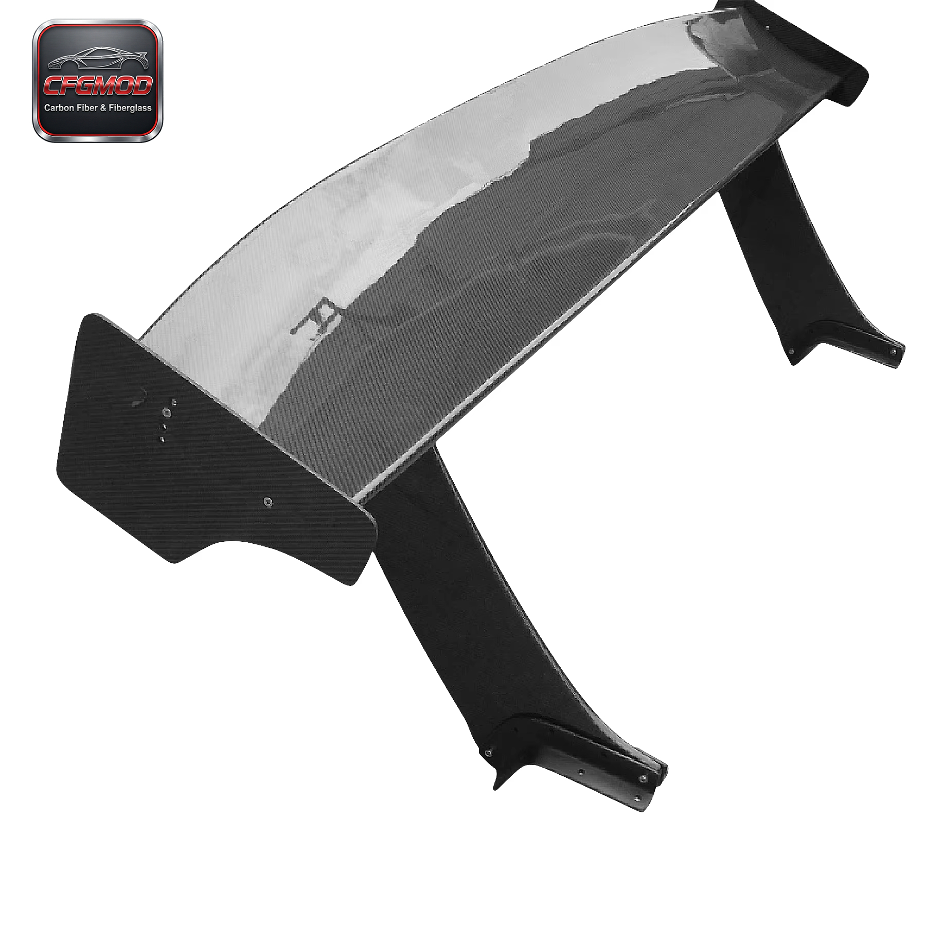 180SX Type B Wide Distance of Foot GT Spoiler for Fenders Glass Fiber Body Parts — 3