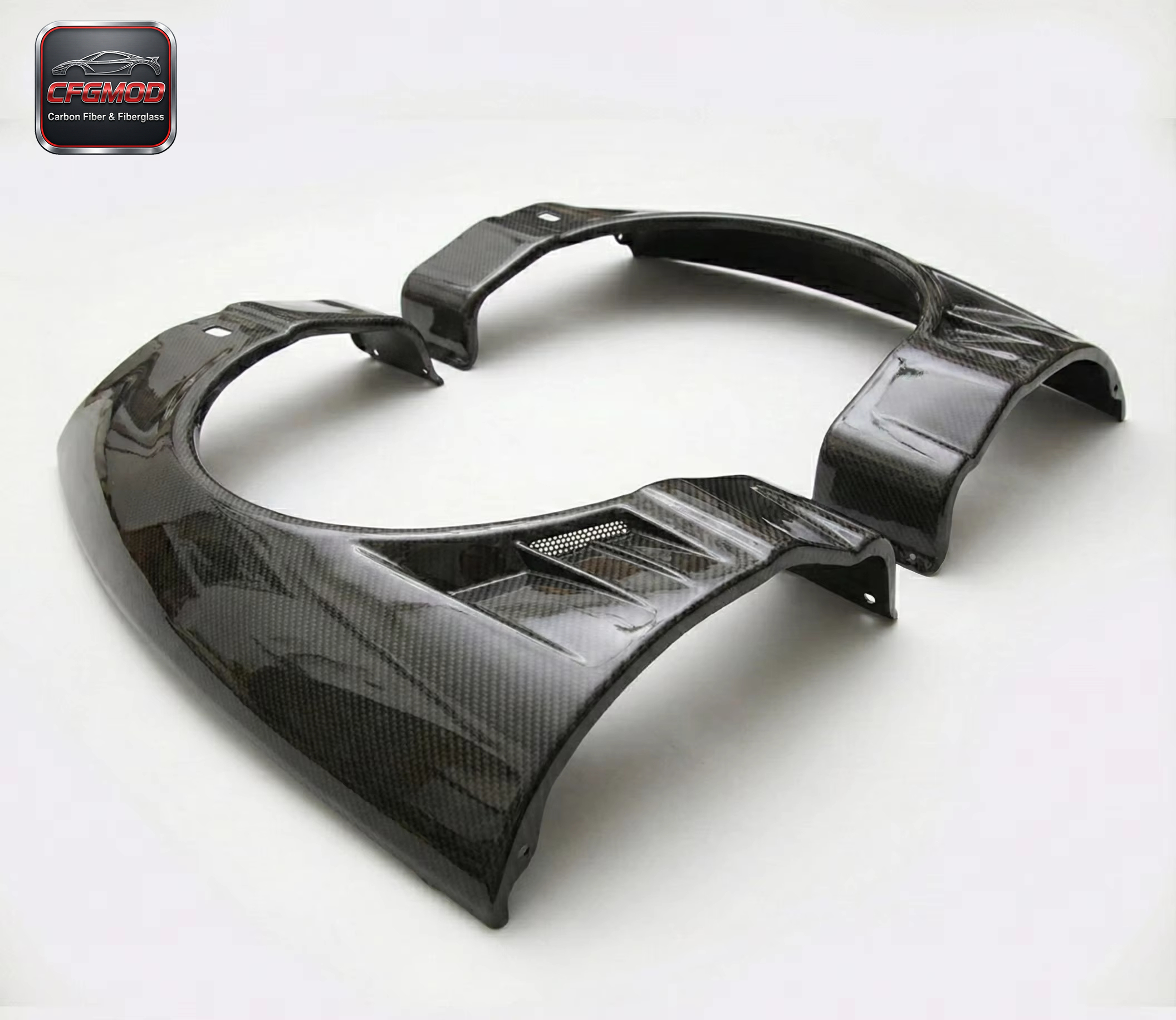 1989-1994 for 180SX D-MAX Style Fender Silvia PS13 DMAX-Sports Style Fender Customized +30mm Front Fender New Carbon Fiber — 5