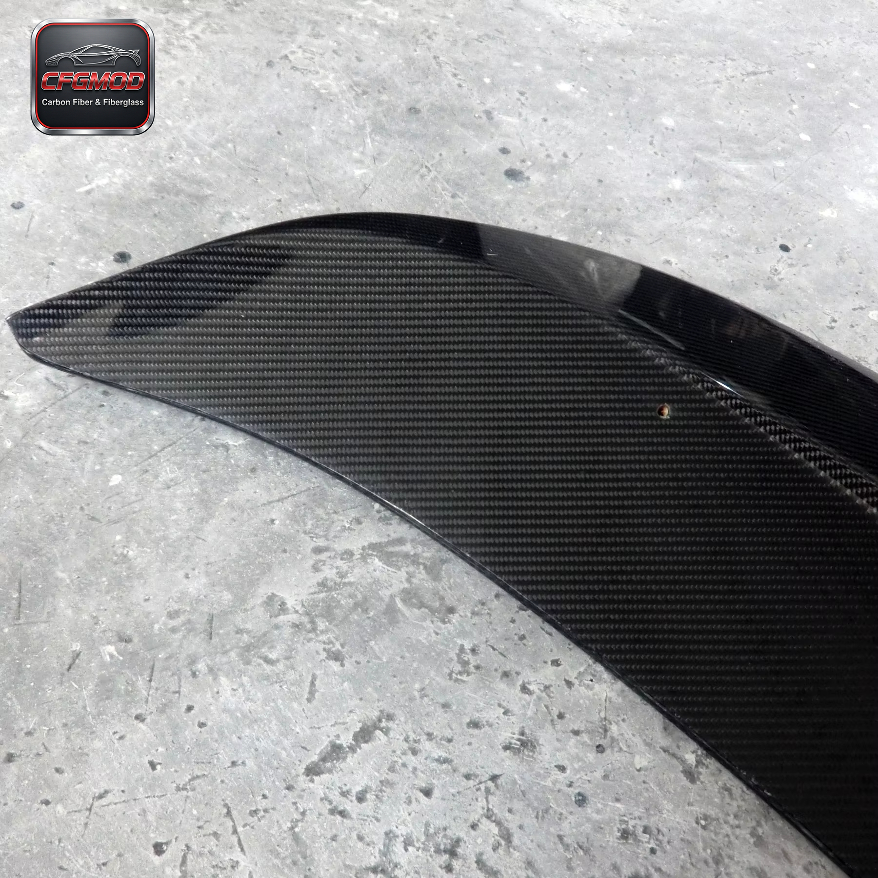 2009-2016 370Z Z34 Coupe CS Type N Single Deck Rear Trunk Spoiler Wing Carbon Fiber Black — 6