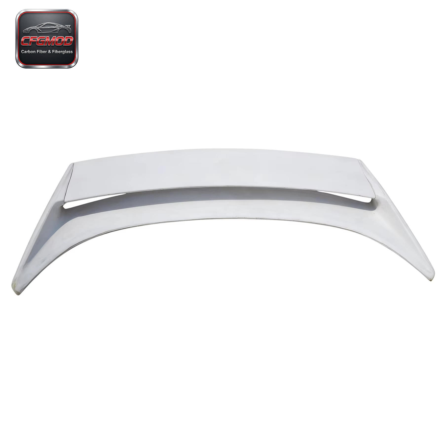 For 2002-2008 350Z Z33 VS3 Style Single Deck High Gloss Carbon Fiber Rear Trunk Spoiler Blade W/ Base — 4