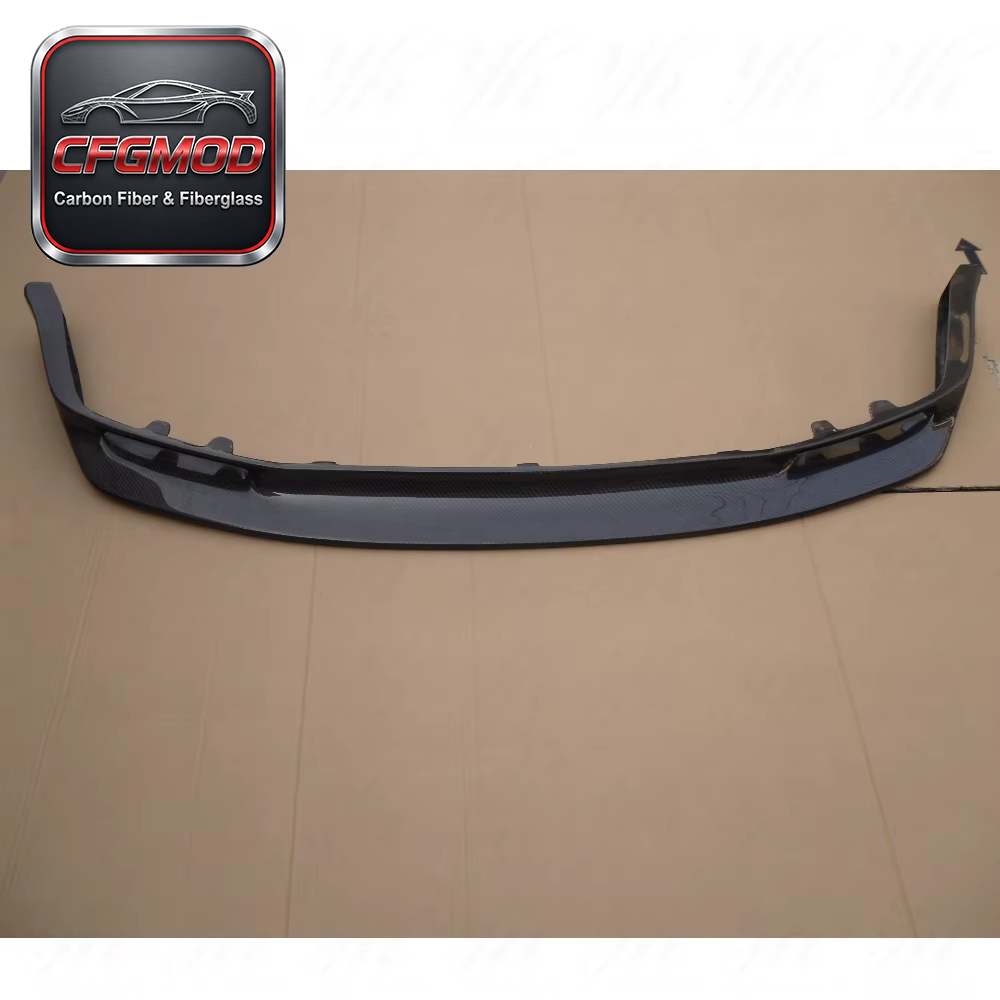 for 1989-1995 Skyline R32 GTR BNR32 JUN Style Front Bumper Lip Splitter (GTR Only) Carbon Fiber Black Glossy Matte — 6