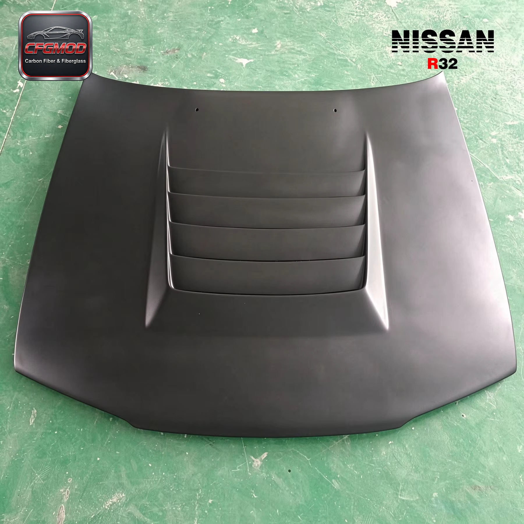 For 1989-1994 Skyline R32 GTR BN-Style Hood — 5