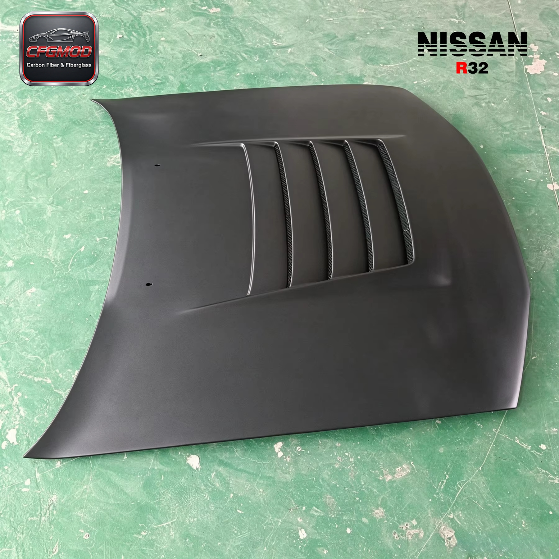 For 1989-1994 Skyline R32 GTR BN-Style Hood — 6