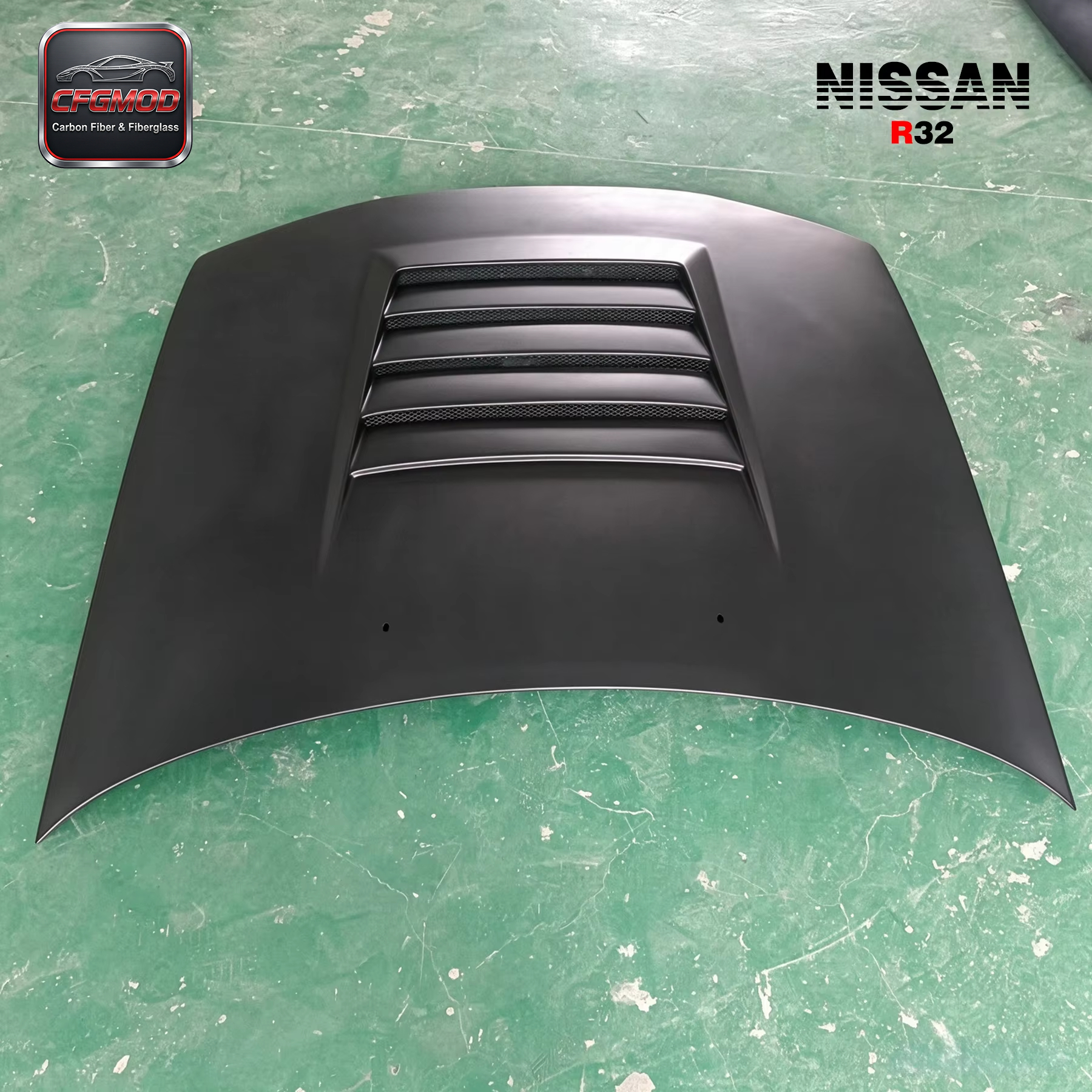 For 1989-1994 Skyline R32 GTR BN-Style Hood — 7