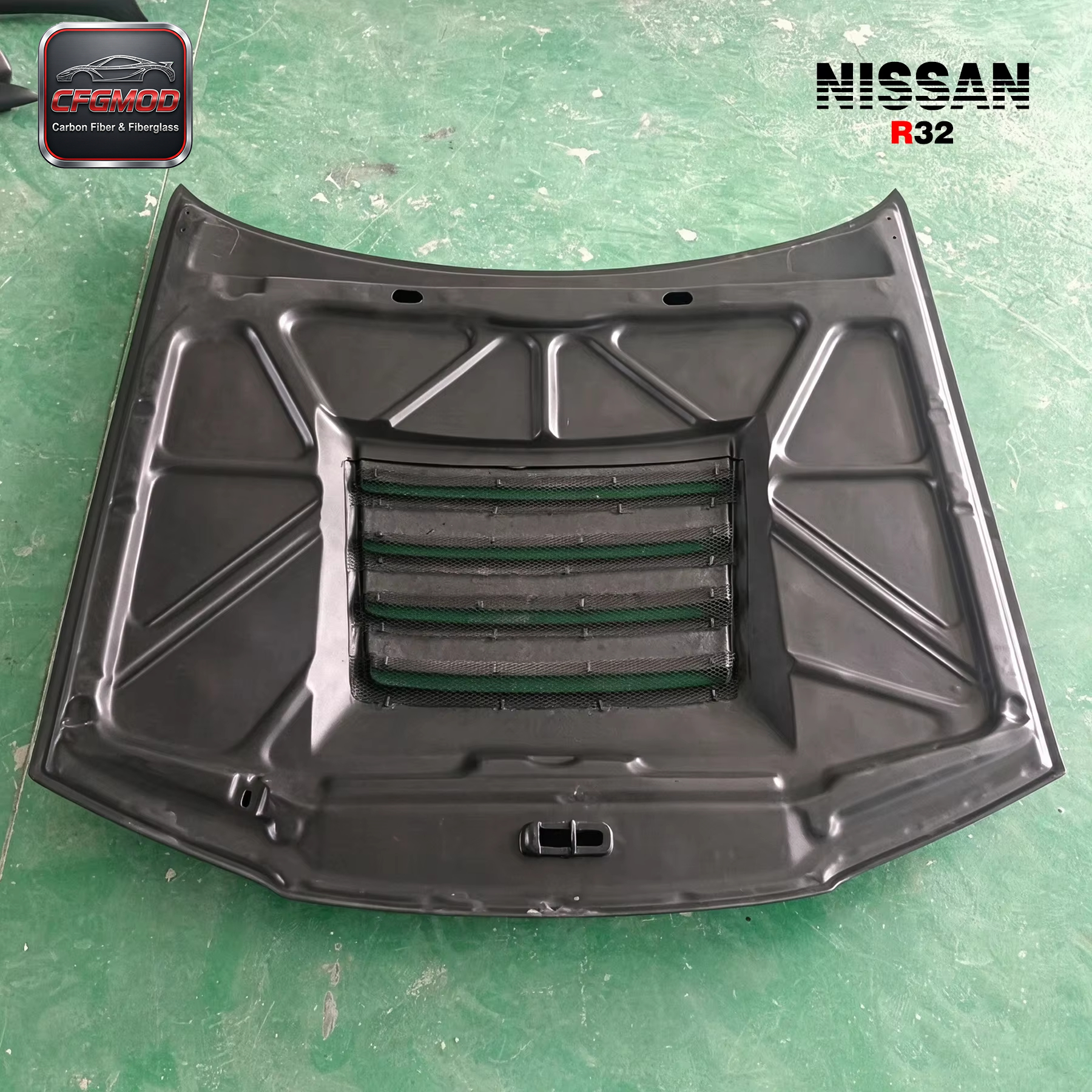 For 1989-1994 Skyline R32 GTR BN-Style Hood — 9