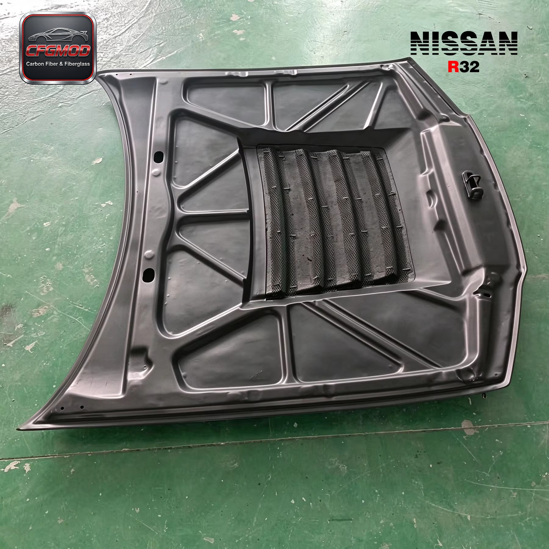 For 1989-1994 Skyline R32 GTR BN-Style Hood — 10