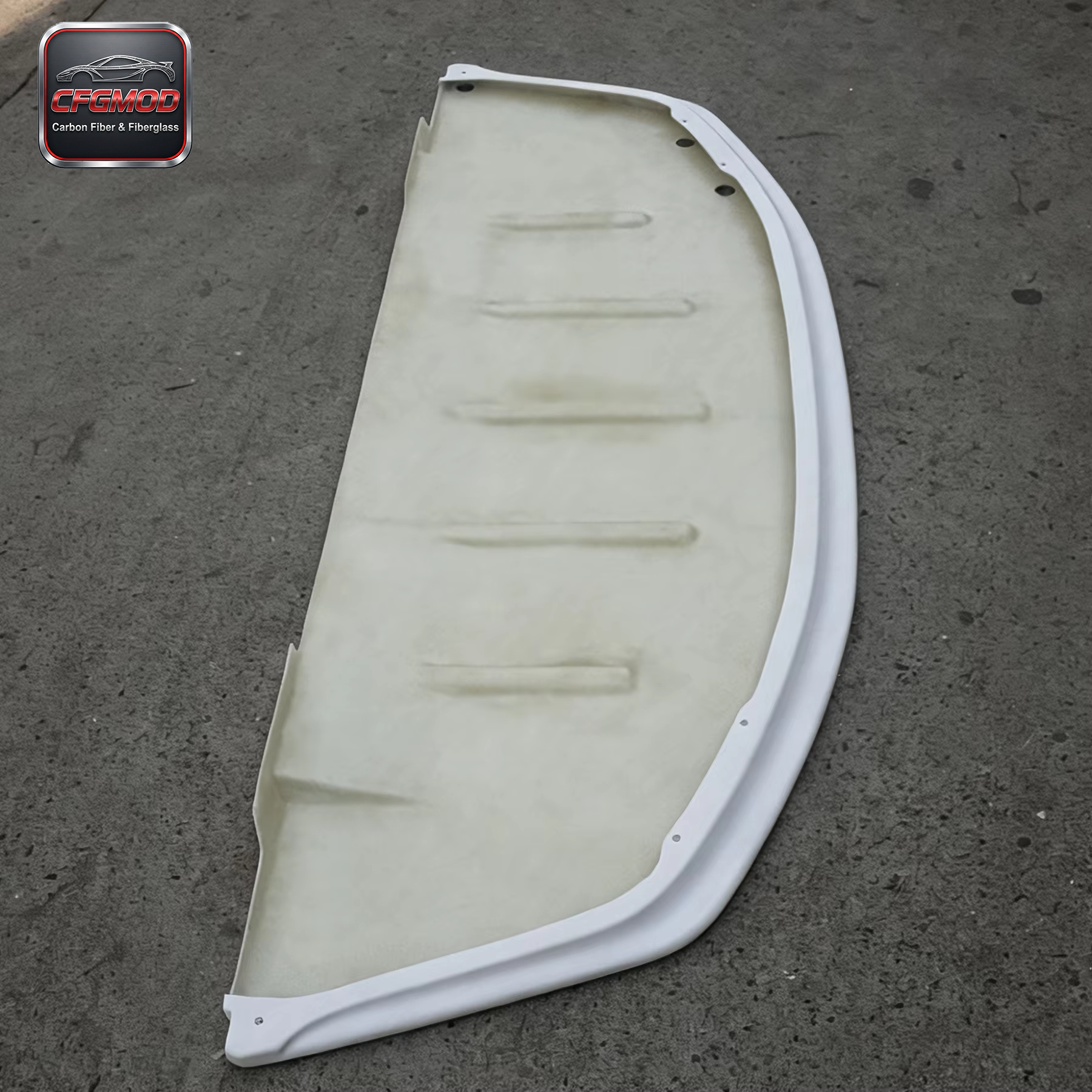 Glass Fiber GTR AB-Flug Style Front Lip with Under-Tray for R32 FRP/carbon — 5