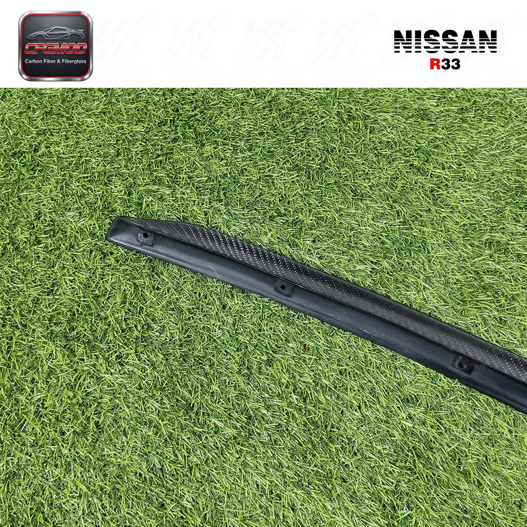 For Skyline R33 GTR GTS Nism NI Hood Bonnet Lip — 10