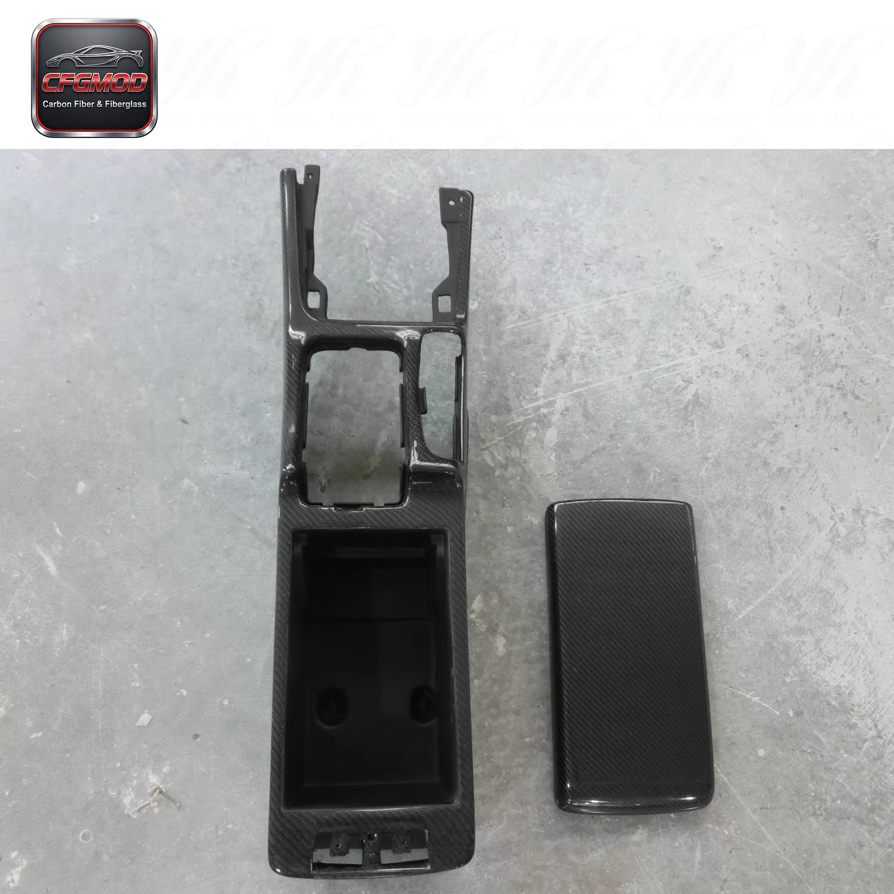 Carbon Fiber 1995-1998 Skyline R33 Arm Rest Armrest Box Cover CF — 5