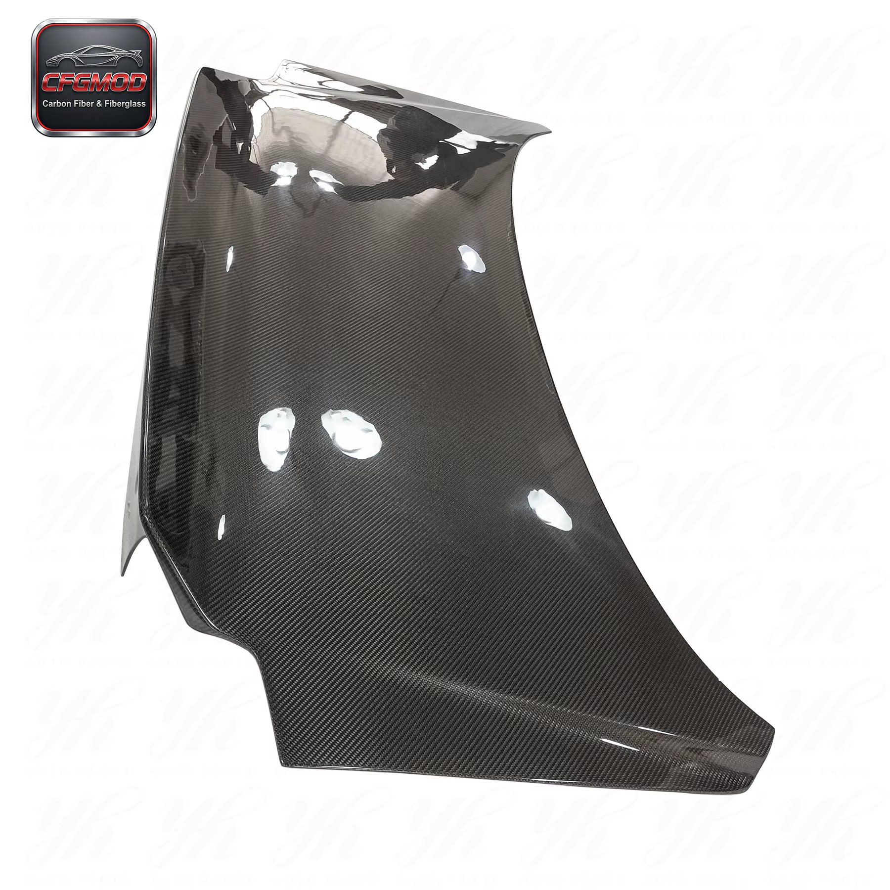Black Carbon Fiber Trunk Boot Lid Tailgate for Skyline R34 GT-R — 3