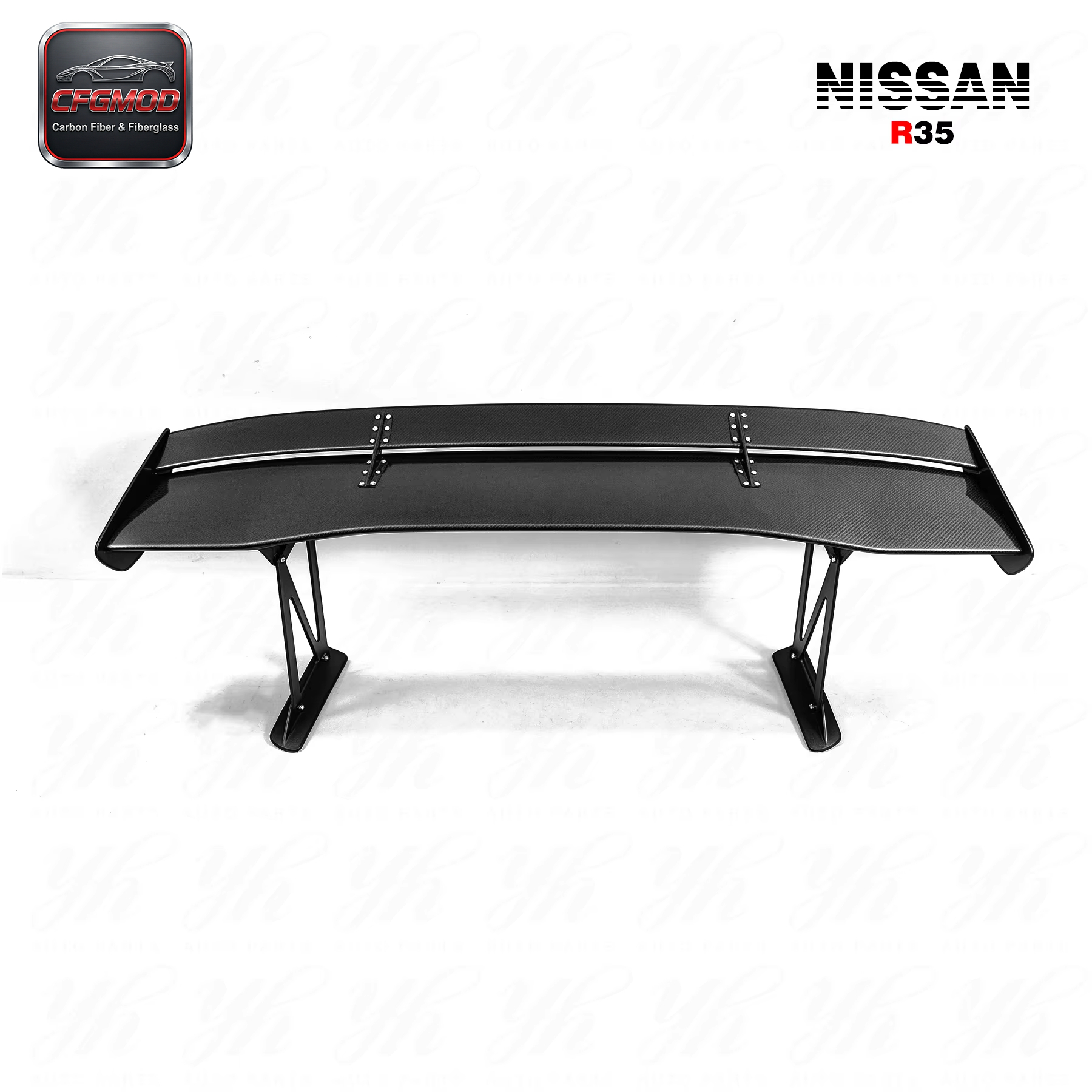 For R35 GTR Carbon Fiber Spoiler Style — 1